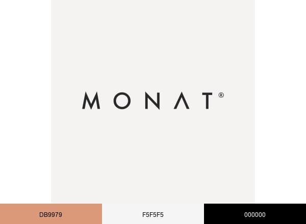 MONAT GLOBAL brand color palette