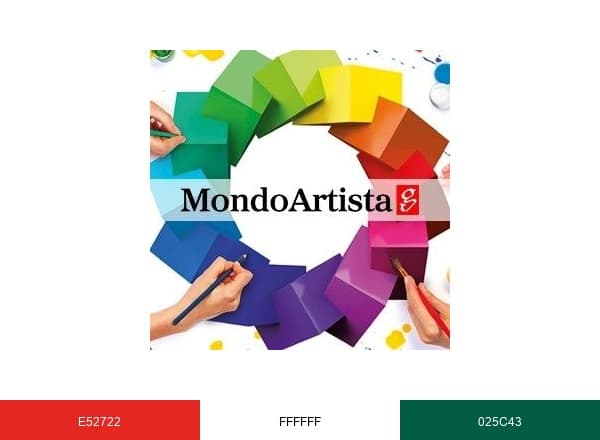 Mondo Artista brand color palette