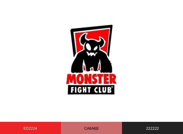 Monster Fight Club brand color palette