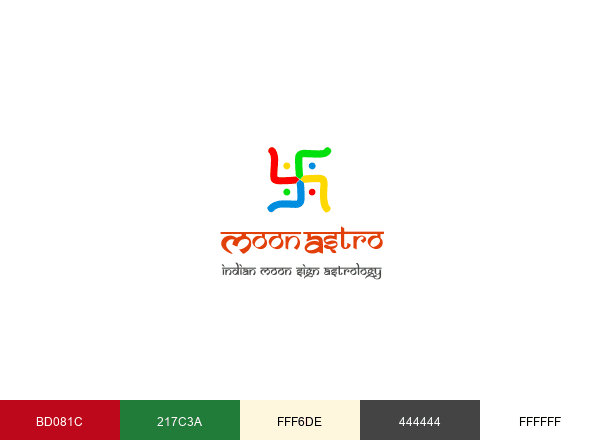 Moonastro.Com brand color palette