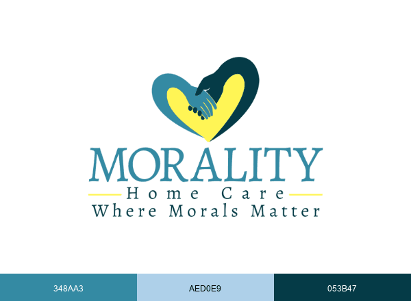 Morality Home Care brand color palette