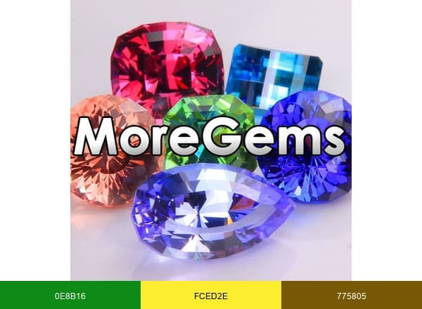Moriarty's Gem Art brand color palette