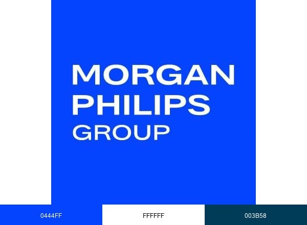 Morgan Philips Group brand color palette