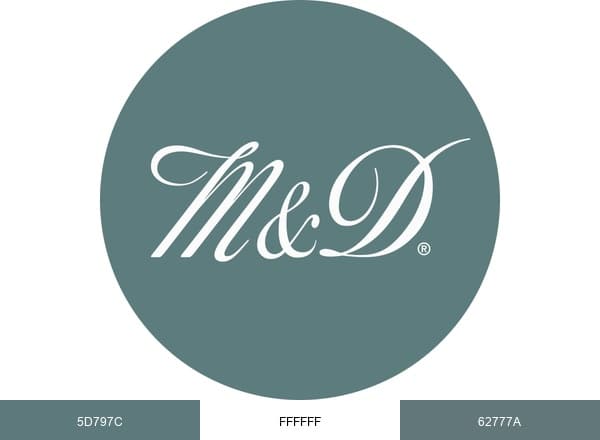Morris & Dickson Co. brand color palette