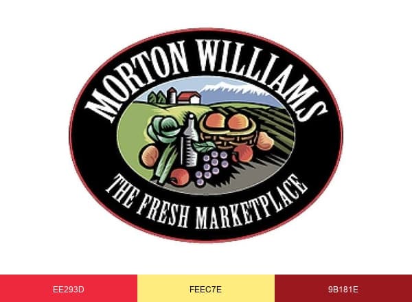 Morton Williams Supermarket brand color palette
