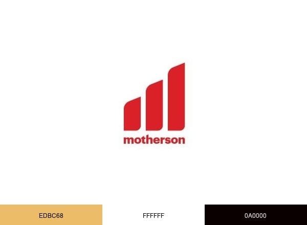 Motherson brand color palette