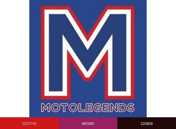 Moto Legends brand color palette