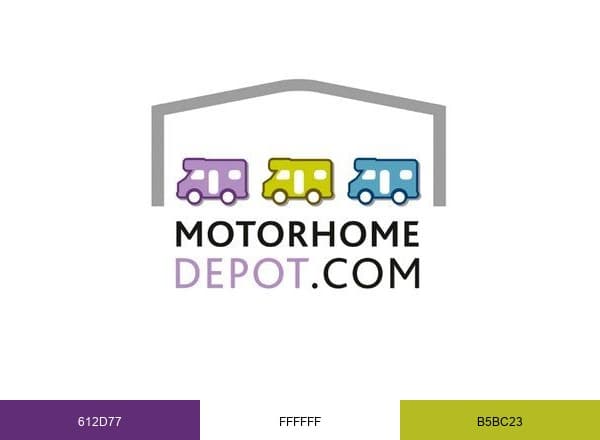 Motorhome Depot brand color palette