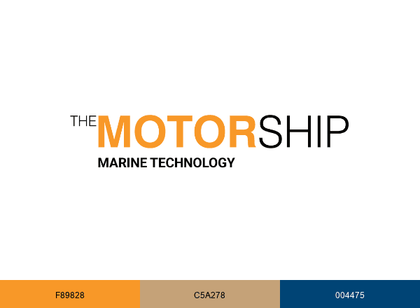 The Motorship brand color palette