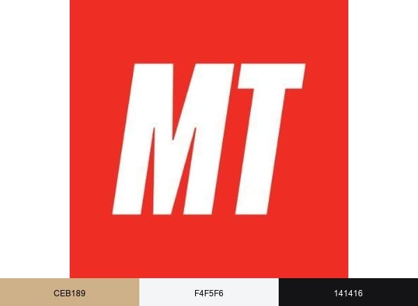 Motortrend brand color palette