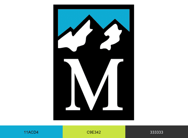 The Mountaineers brand color palette