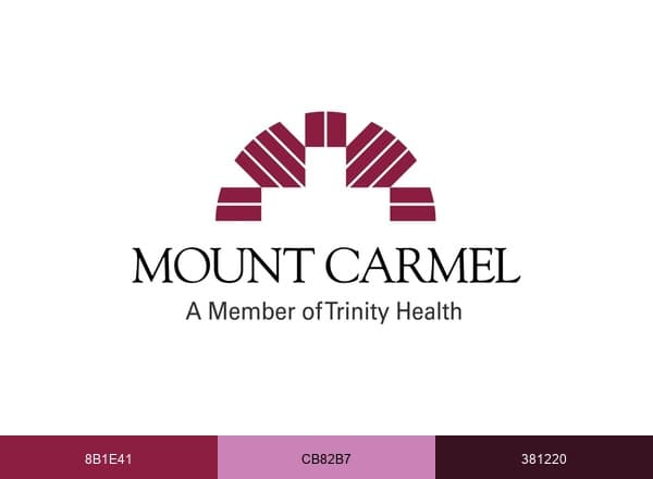 Mount Carmel Health System brand color palette