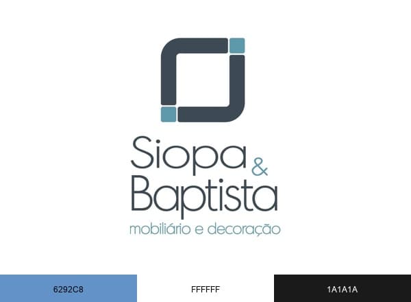 Siopa & Baptista brand color palette