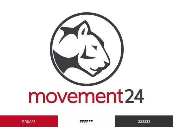 movement24 GmbH brand color palette