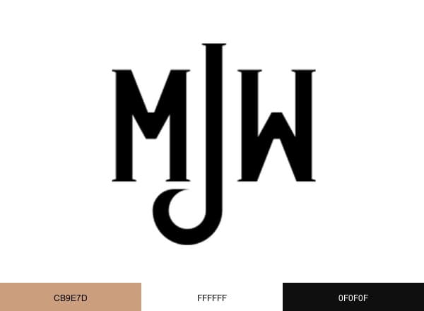 Mr Jones Watches brand color palette