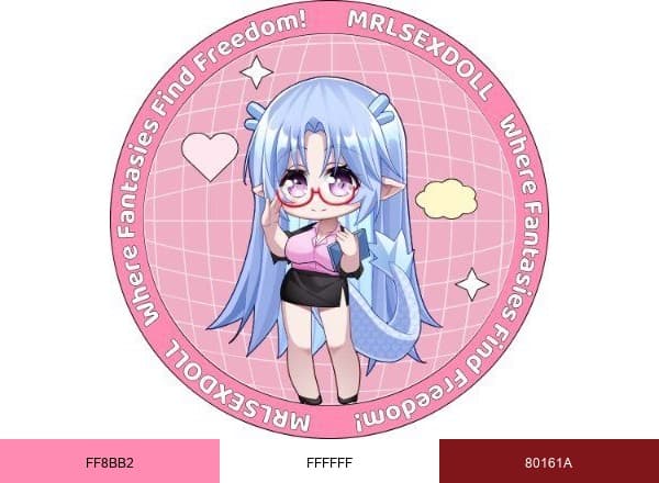 Mrlsexdoll brand color palette