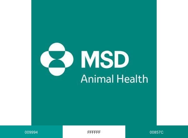 MSD Animal Health brand color palette