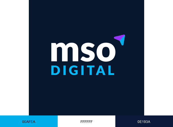 MSO Digital brand color palette