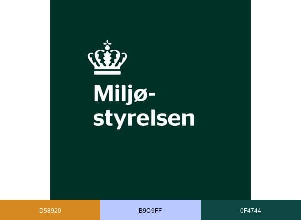 Miljøstyrelsen brand color palette