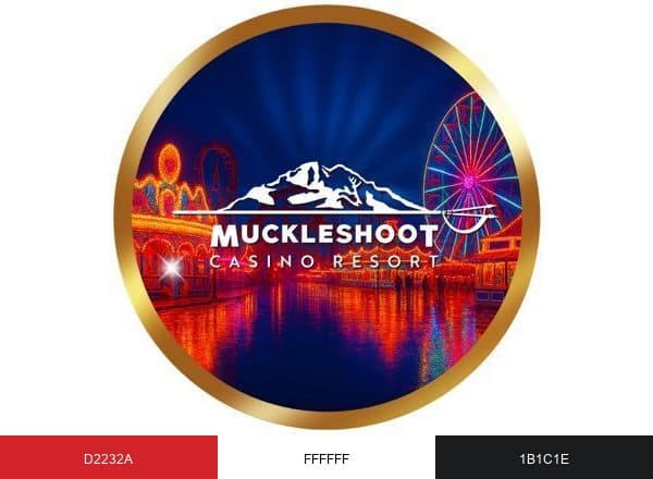 Muckleshoot Casino Resort brand color palette