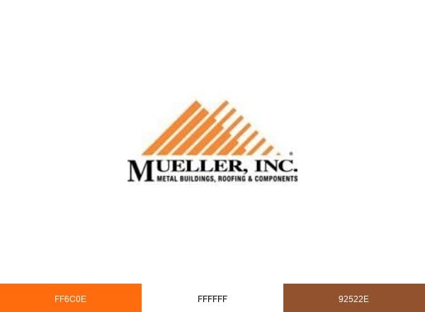 Mueller INC brand color palette