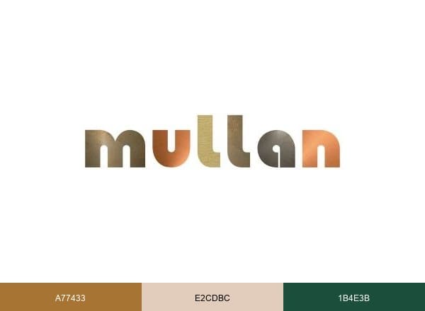 Mullan Lighting brand color palette