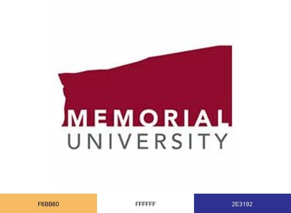 Memorial University brand color palette
