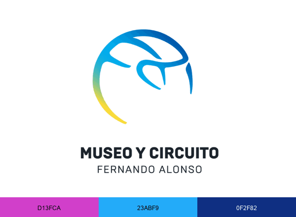 MUSEO Y CIRCUITO FERNANDO ALONSO brand color palette