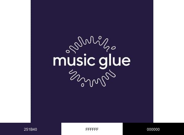 Music Glue brand color palette