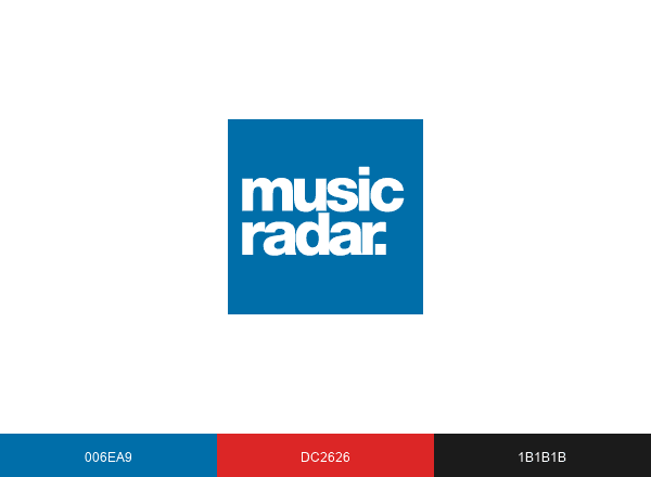 MusicRadar brand color palette