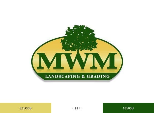 MWM Landscaping & Grading brand color palette