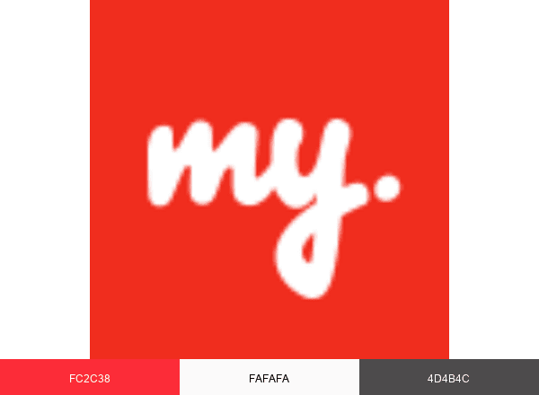 My.com brand color palette