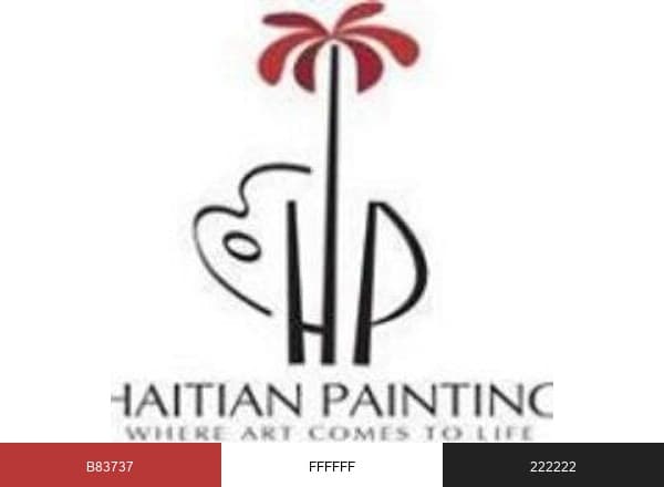 Haitian Painting brand color palette