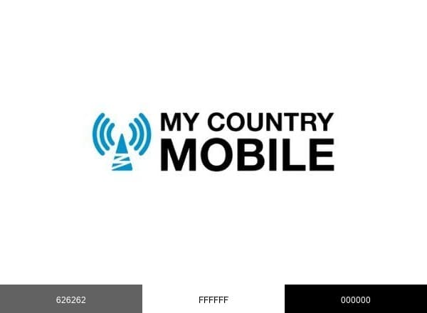 mycountrymobile brand color palette