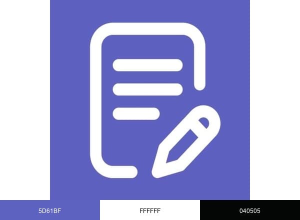 MyCVCreator brand color palette