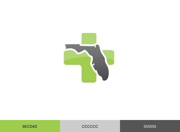 My Florida Green brand color palette