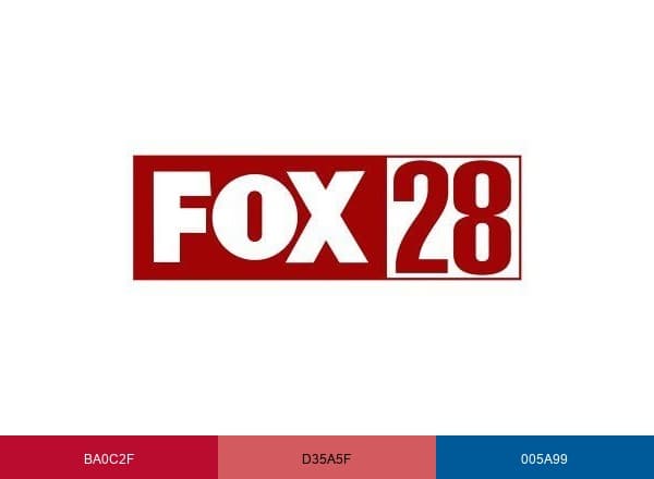 FOX 28 Columbus brand color palette