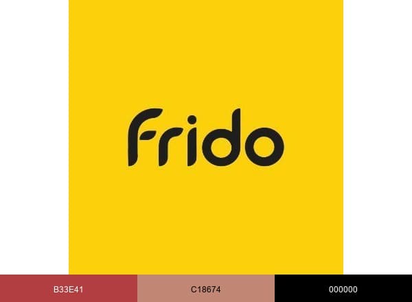 Frido brand color palette