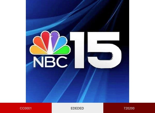 NBC 15 News brand color palette