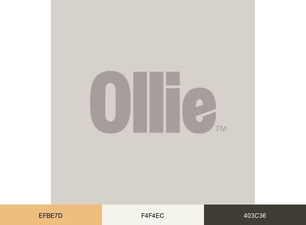 Ollie brand color palette