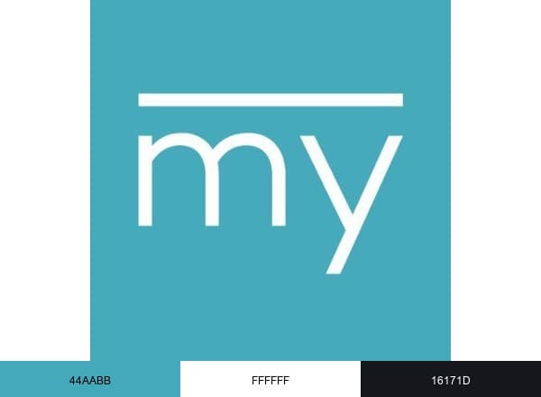 myRealPage brand color palette