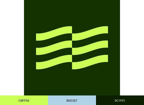 Team Global Express brand color palette