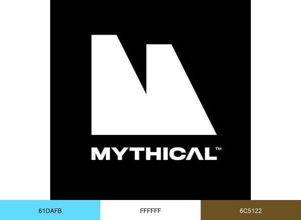 Mythical Games brand color palette