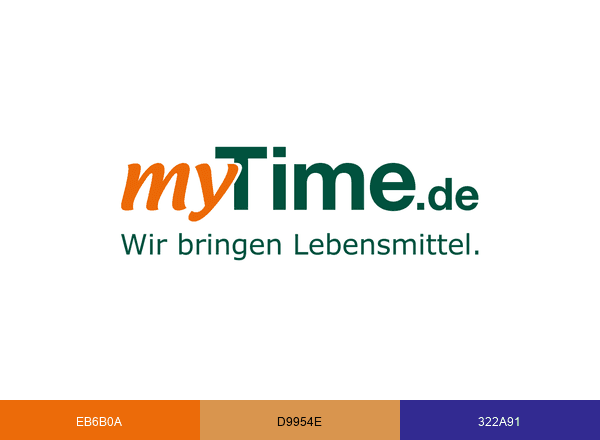 myTime.de brand color palette