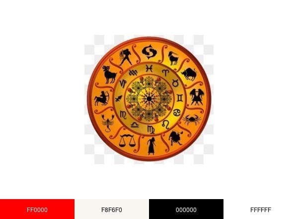 My Today's Horoscope brand color palette
