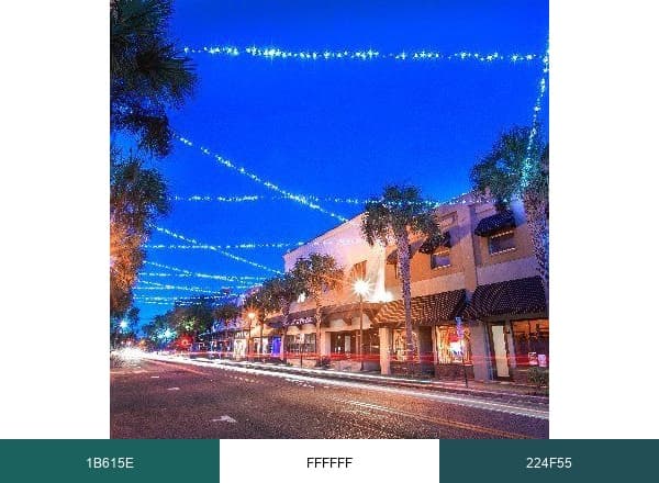 City of Winter Haven brand color palette