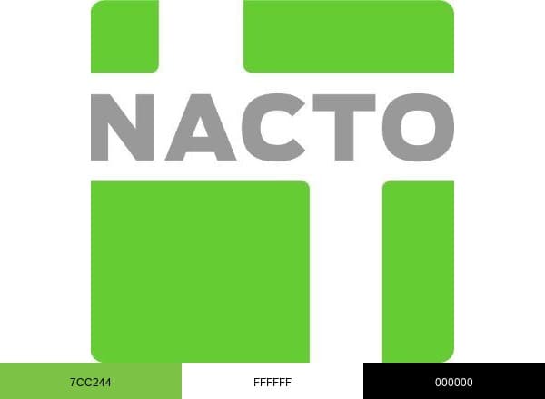 NACTO brand color palette
