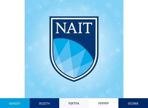 NAIT brand color palette
