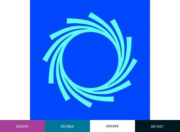 Oxford Nanopore brand color palette