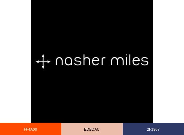 Nasher Miles brand color palette